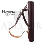 Handcrafted Traditional Back Quiver Genuine Cowhide Leather for Arrows