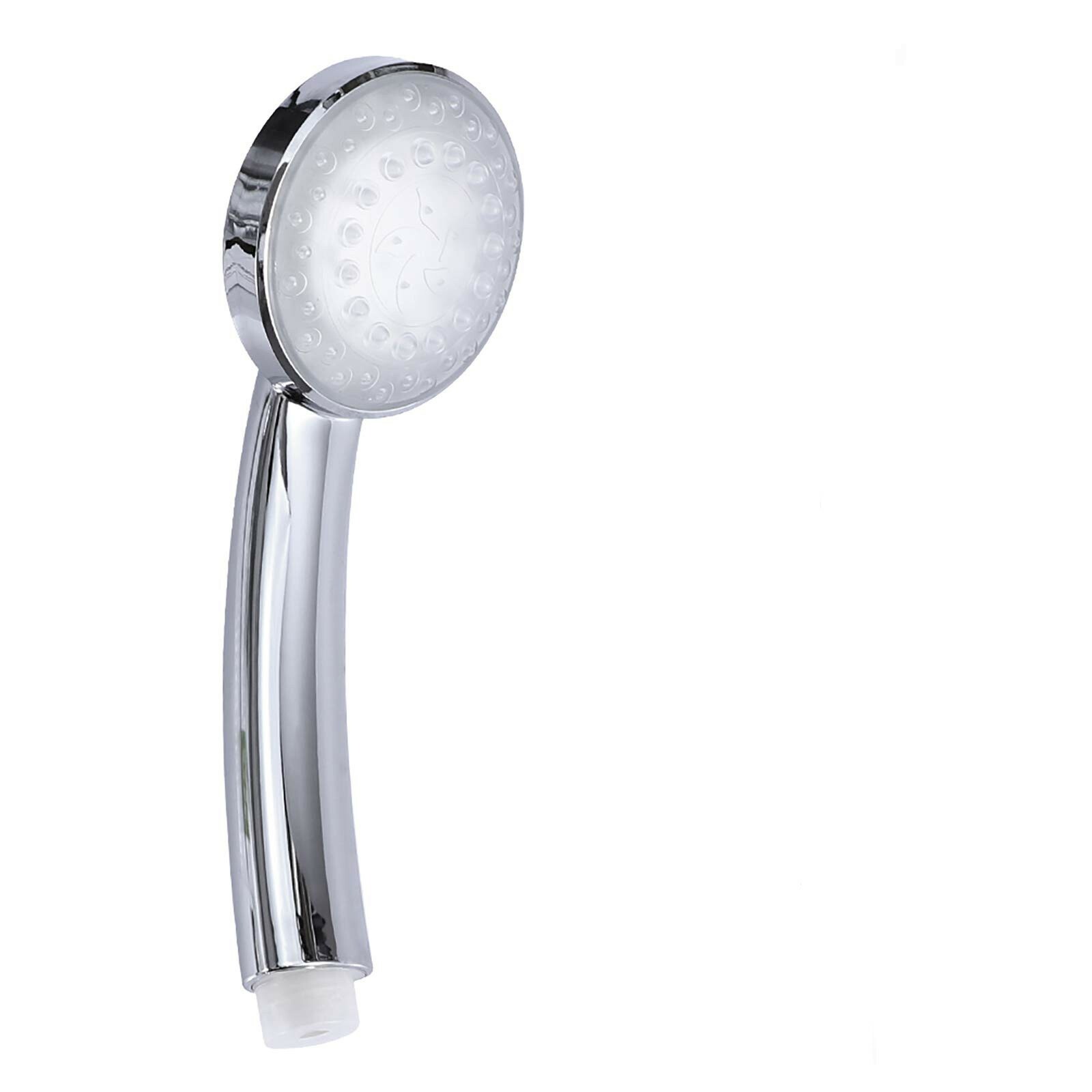 Colorful SelfChanging Color Gift Round Temperature Control LED Shower