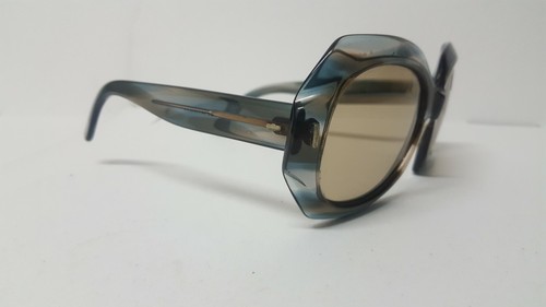 Vintage Fait Main Verres Filtrants Oversized Wrap Damen Sonnenbrille Frankreich - Bild 3 von 10