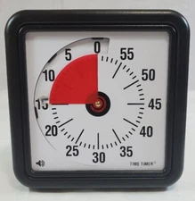 Time Timer Classroom 7 inch 60 Minute Visual for Kids Learning Elementary Alarm