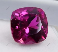 Extremely Rare Pink Sapphire Cushion Cut 11 Ct Natural Certified Loose Gemstone