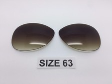 Custom Rayban RB 3386 SIZE 63 Sunglass Replacement Lenses Brown Gradient new