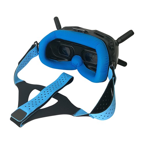 Faceplate Helm Augen Gesichtsmaske Abdeckung Stirnband Zubehör für DJI FPV Brille - Bild 4 von 17