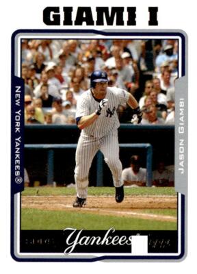 2005 Topps #200 Jason Giambi