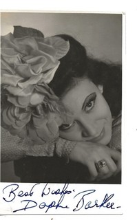Daphne BARKER " Showtime 1946 Encore The Last Shot you Hear" etc Signed Photo