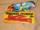 1966 vintage TOPPS MARVEL FLYERS, THE ANGEL, in envelope (from X-Men)