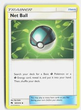 Net Ball 187/214 Uncommon Lost Thunder Pokemon Lightly Played