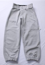 Franklin Children's Baseball/Softball Deluxe Pants LB3 Light Gray Size YXS