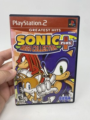 Sonic Mega Collection Plus Sony PlayStation 2 PS2 Greatest Hits Game Complete!