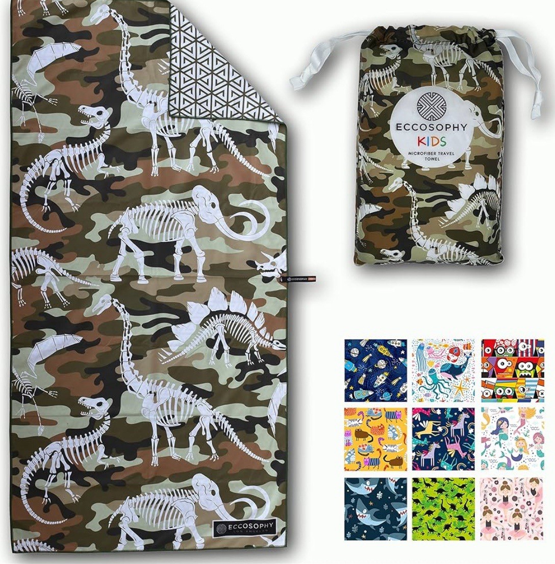 S & Pouch 60"x30" For Girls & Boys - Quick Dry Poo...