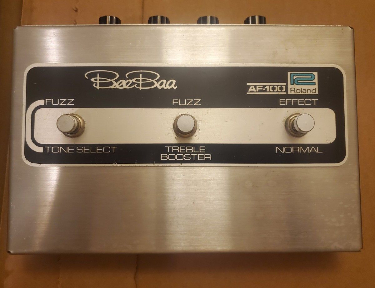 希少 Roland AF-100 Bee Baa Fuzz エフェクター Roland AF-100 Bee Baa Fuzz | Reverb Funky Vintage - YouTube