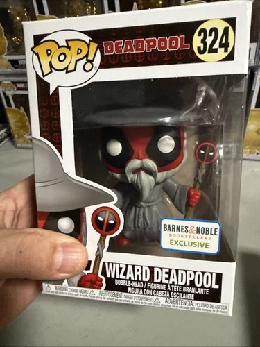 Funko Pop! Vinyl: Marvel - Wizard Deadpool - Barnes and Noble (Exclusive) #324