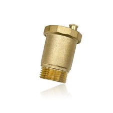 Kvaey Brass Automatic Float Valve 12 Male Npt Thread Air Bleeder 1