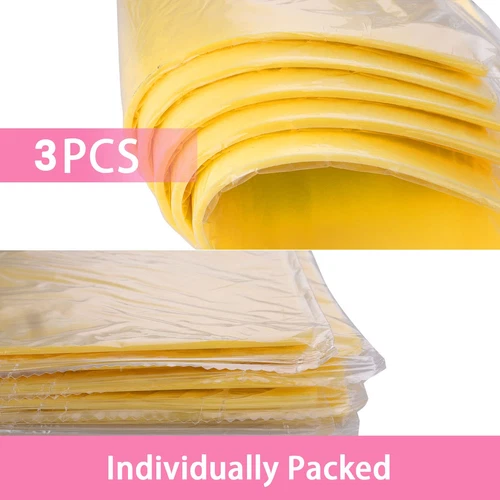3 Pcs 3mm Thick Tattoo Practice Skin 12x8" Silicone Fake Skin for Artists image 6