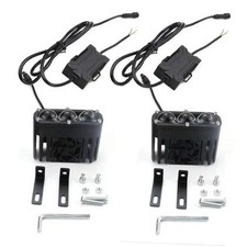 Dual Color LED Light Pods Spotlights Fog Lamp Headlight for Motorcycle Truck