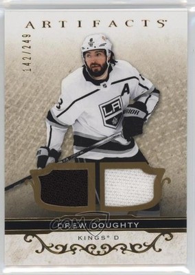 2021-22 Upper Deck Artifacts Gold Material Relics 142/249 Drew Doughty #30 17p7