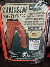 FORESTER Chainsaw Chaps - Forestry Chainsaw Safety Gear Heavy Duty Apron Styl...