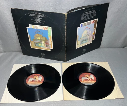 Led Zeppelin The Song Remains The Same 1976 SS 2-201 Vinyl LP x2 (G) TESTED