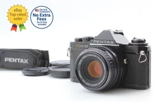 [N MINT] Pentax ME Super Black 35mm SLR Film Camera M 50mm f1.7 Lens From JAPAN
