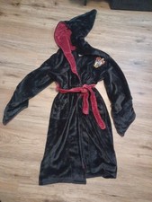 Harry Potter Bath Robe Size L Wizarding World Gryffindor Polyester