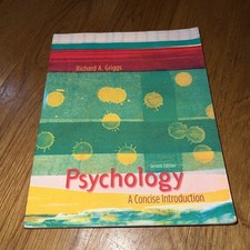 Psychology: A Concise Introduction by Richard...