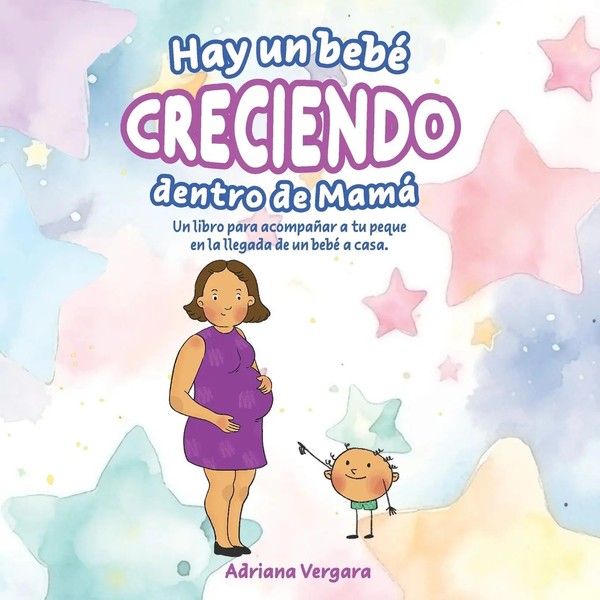 Adriana Vergara | Hay Un Bebé Creciendo Dentro De Mamá | Taschenbuch | Spanisch-image