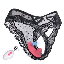 10 Mode Suck Vibrating Panties Massager Remote Control Women Underwear Best