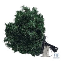 Idena 31870 - Led Tannengirlande Mit 100 Leds In Warmweiß, Mit 8 Stunden Timer F