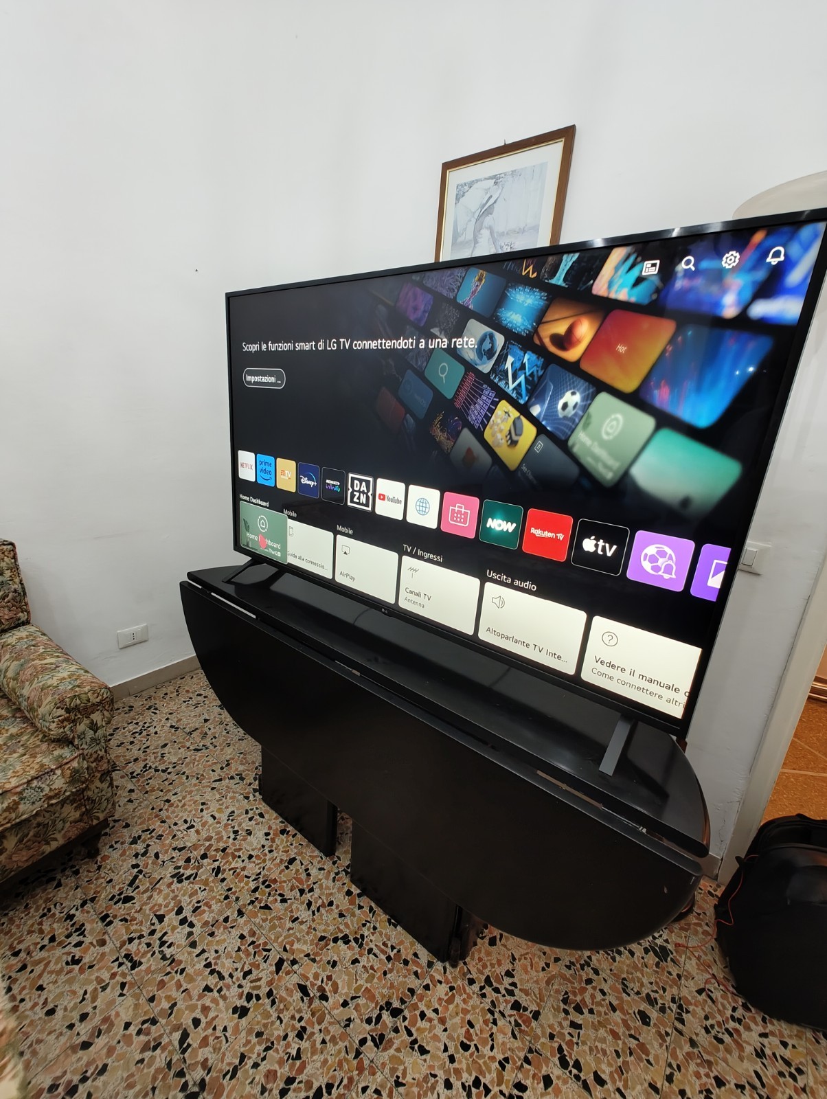 LG 65UN73006LA Smart TV 65" 4K UHD LED IPS HDR webOS WiFi Bluetooth