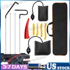 12pcs Emergency Auto Tool Window-car Door Universal Repair Tool Kits With Bag