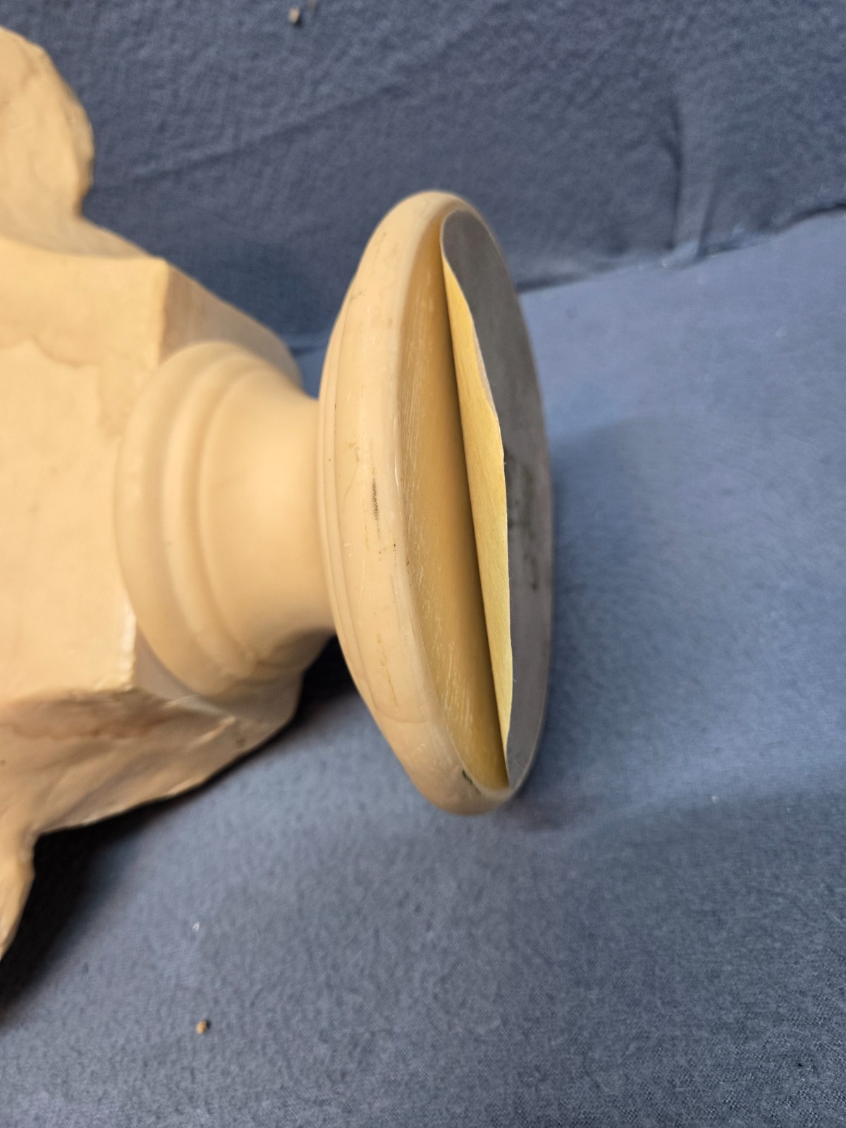 Alexander the Great, Caesar,  Bust, Sculpture Roman Empire, 17" tall faux marble