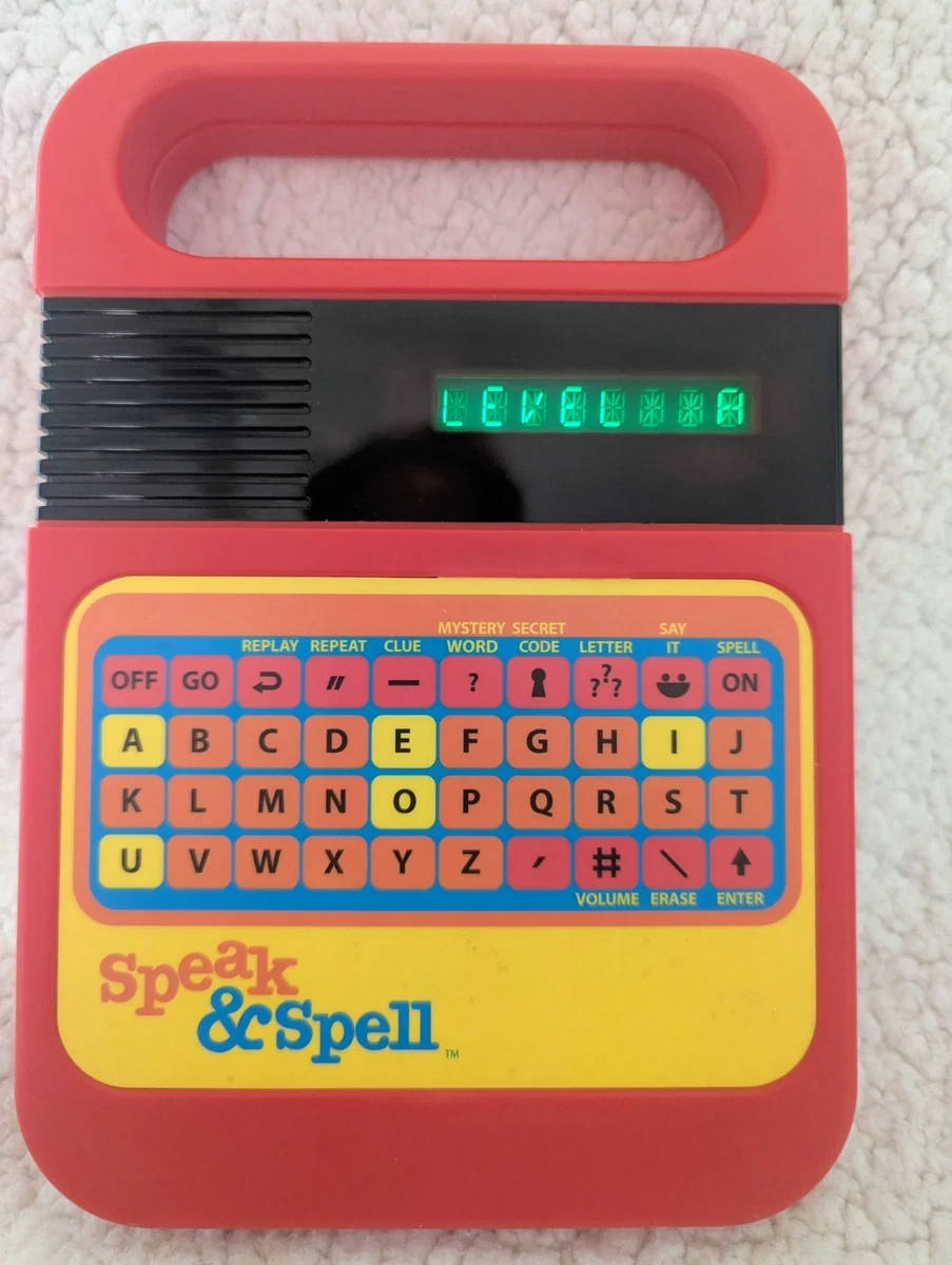 Speak & Spell Electronic Games for sale - eBay