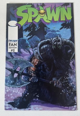 SPAWN No 2.  FAN-CLUB EDITION - 1996.  IMAGE COMICS 