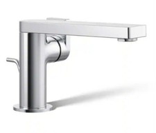 Kohler 73167-4-SN, Single-Handle Bathroom Sink Faucet, Vibrant Polished Nickel