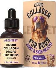 Premium Grass-Fed Collagen for Dogs  4 Fl Oz Pack of 1 , Liquid