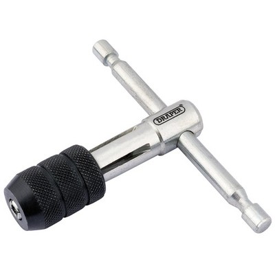 Draper Windeisen 4.0 - 6.3mm Kapazität T-Typ Chrom Hoch Kohlefaser Stahl 45739