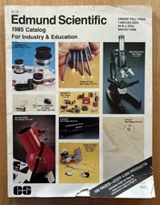 Vintage ES Edmund Scientific 1985 Catalog For Industry & Education Book #8541