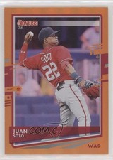 2020 Panini Donruss Holo Orange Juan Soto (Base) #162 00d2