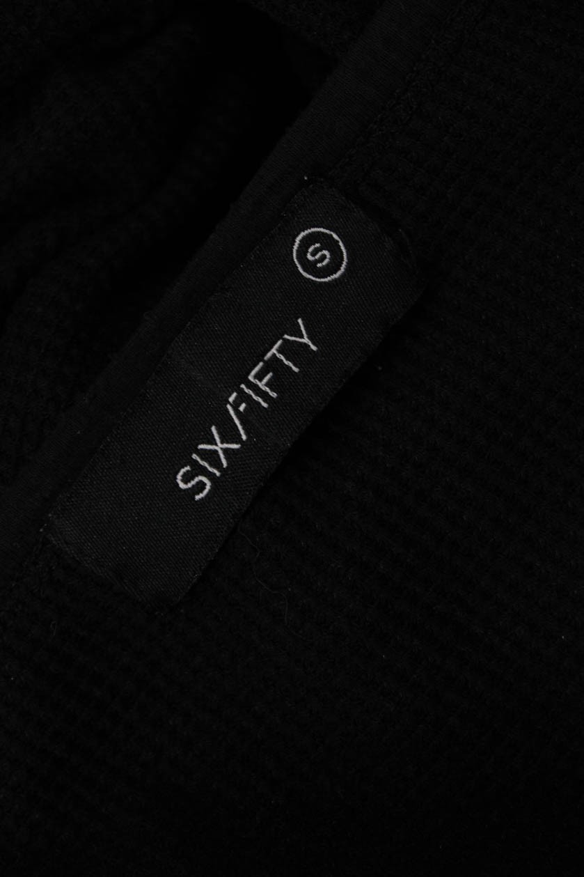 six/fifty Womens Basic Button-Up Long Sleeve Blac… - image 6