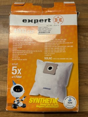 3 expert 4900 EXP Staubsaugerbeutel für LG SOLAC PRIVILEG ROWENTA MOULINEX u.v.m