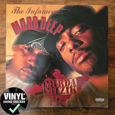 Mobb Deep Murda Muzik ( VG) OG First Press Epic EU Loud Records 1999 2x LP Vinyl