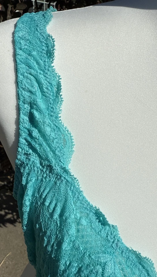 Sujetador Cosabella Never Say Never balconette verde azulado con aros talla 36D nuevo con etiquetas Foto 2 de 4