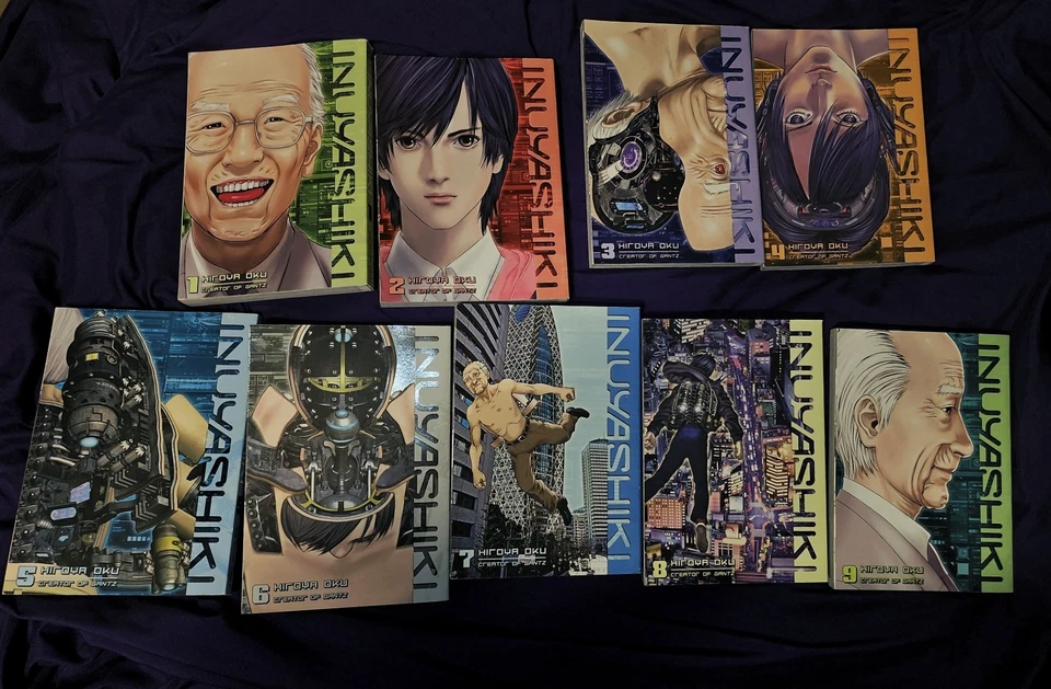 Inuyashiki Manga Series Volumes 1-9 English Edition - Image 2 of 3