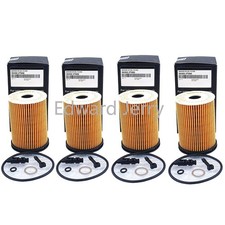 4PCS Engine Oil Filter For 2021-2024 Genesis GV70 GV80 G80 2.5L 26350-2T000 2.5L