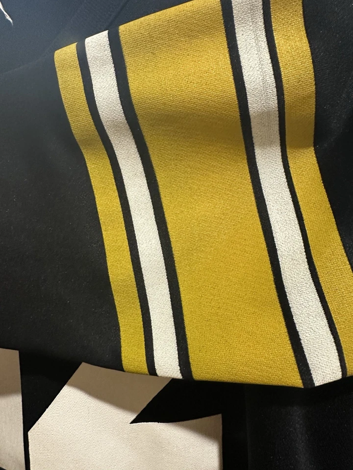 Camiseta masculina grande vintage Rawlings Pittsburgh Steelers Terry Bradshaw NFL - Imagem 4 de 4