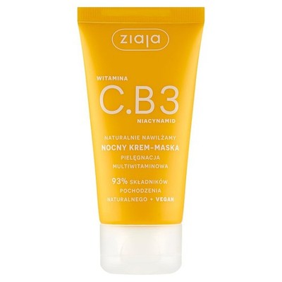 ZIAJA Crema-Maschera Notte alla Vitamina C e B3 50 ml