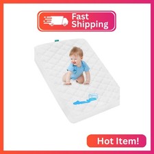 Pack and Play Mattress Protector Cover Waterproof, Pack and Play Mattress Pad Co