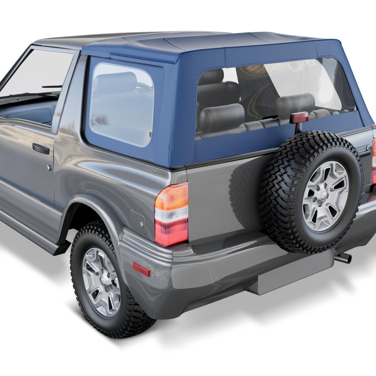 Convertible Soft Top for Isuzu Amigo 1998-2000 Rodeo Blue with