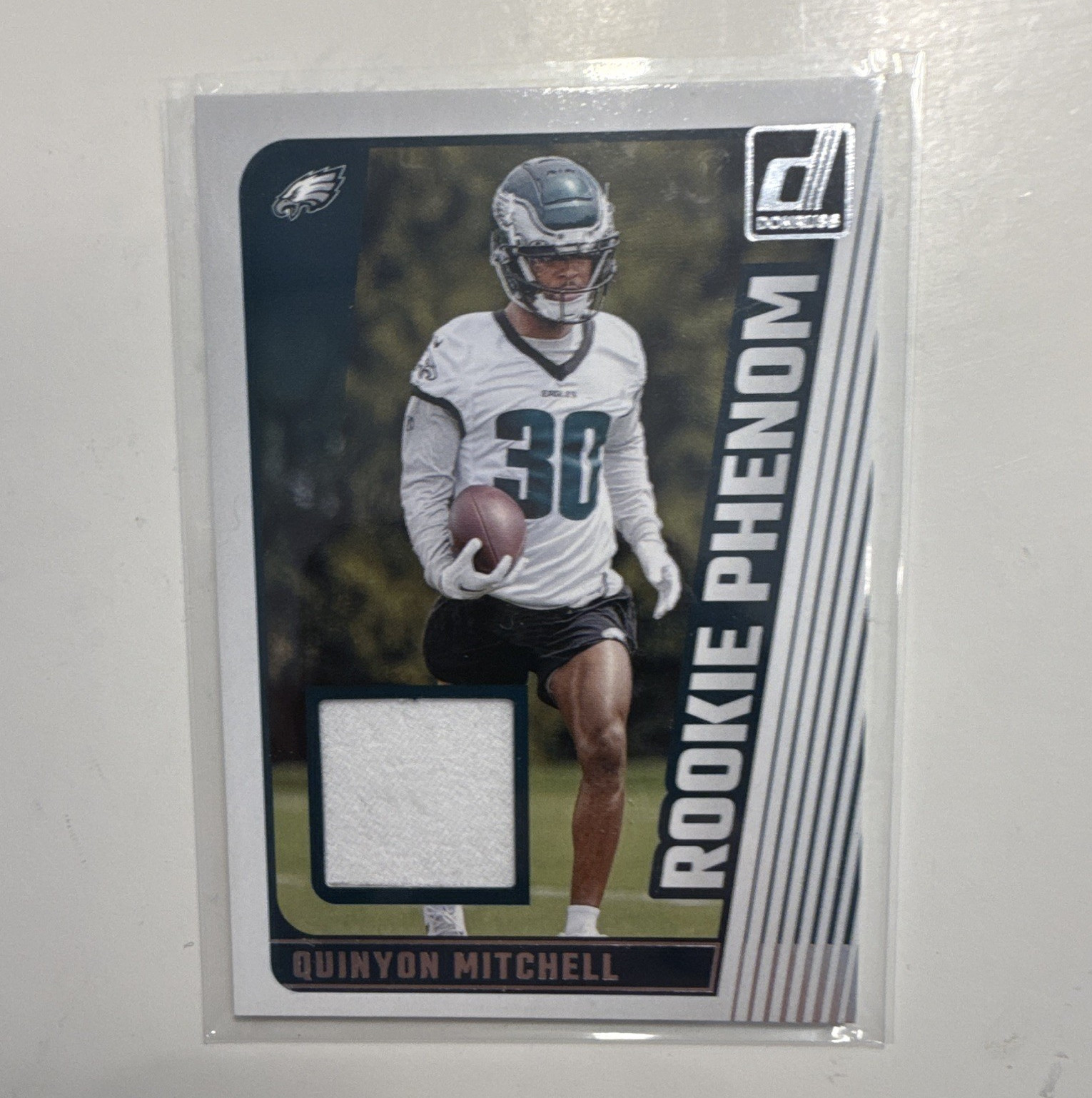 Panini Donruss 2024 Quinyon Mitchell Eagles Rookie Phenom Jerseys #RPJ-QMI
