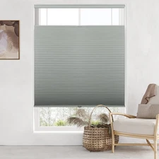 Top Down Bottom Up (TDBU) Cordless Cellular Shades, Blackout Light Blocking H...